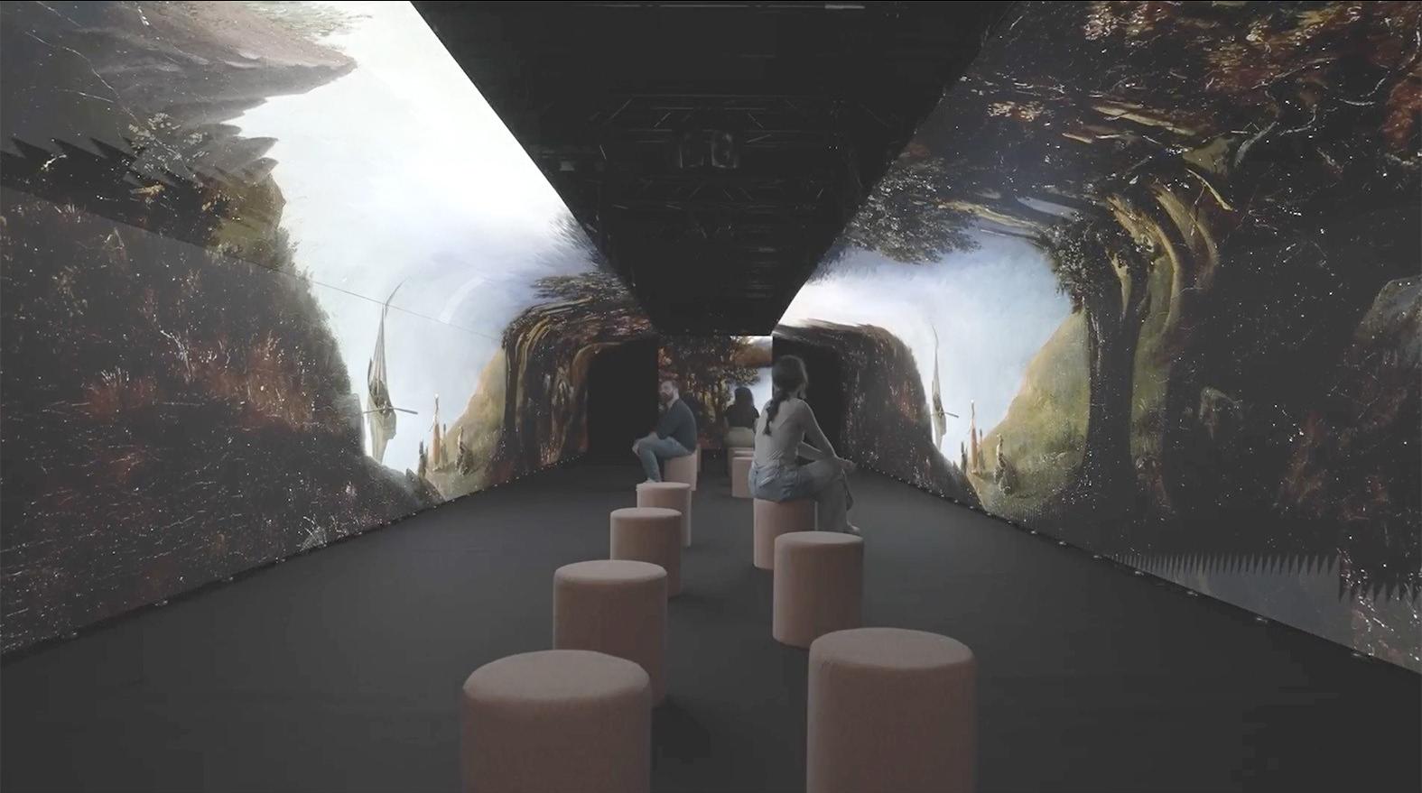 An audiovisual experience on the festival&rsquo;s museum boat.