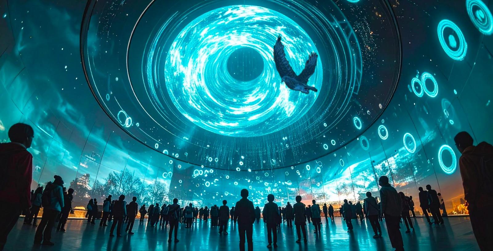 What part of the immersive experience will look like Photo: Envision 2050