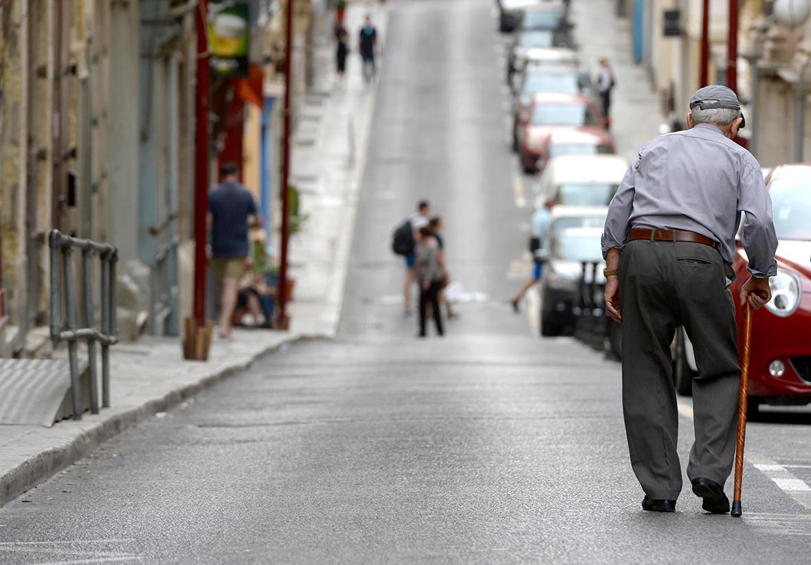 Pensioners received a miserly increase. File photo: Times of Malta