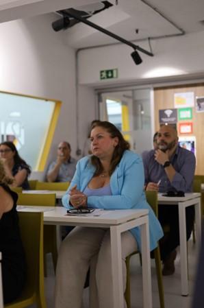 The morning gathering brought together around 40 senior HR, people and operations leaders.