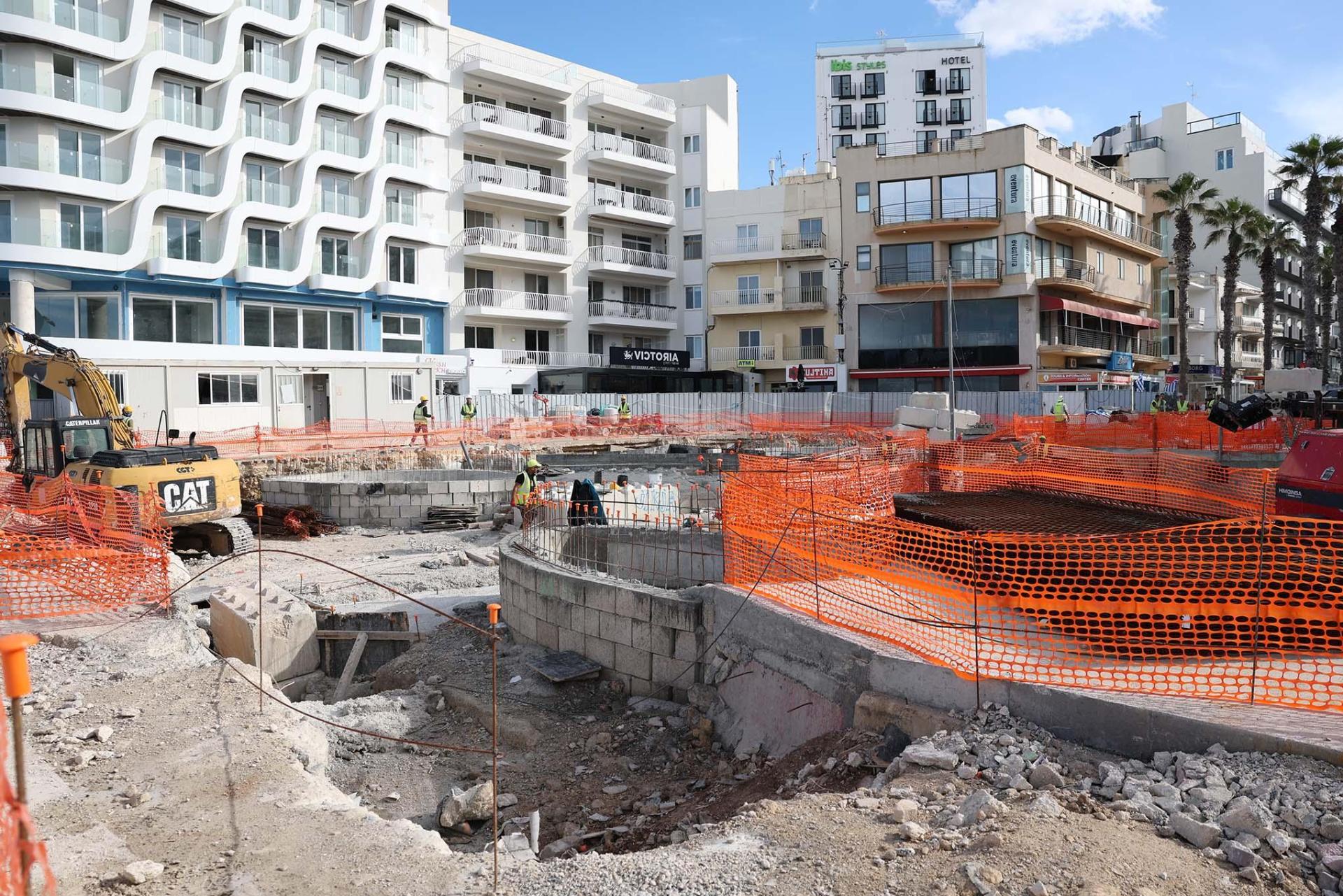 Most underground works are almost finished, authorities said. Photo: DOI.