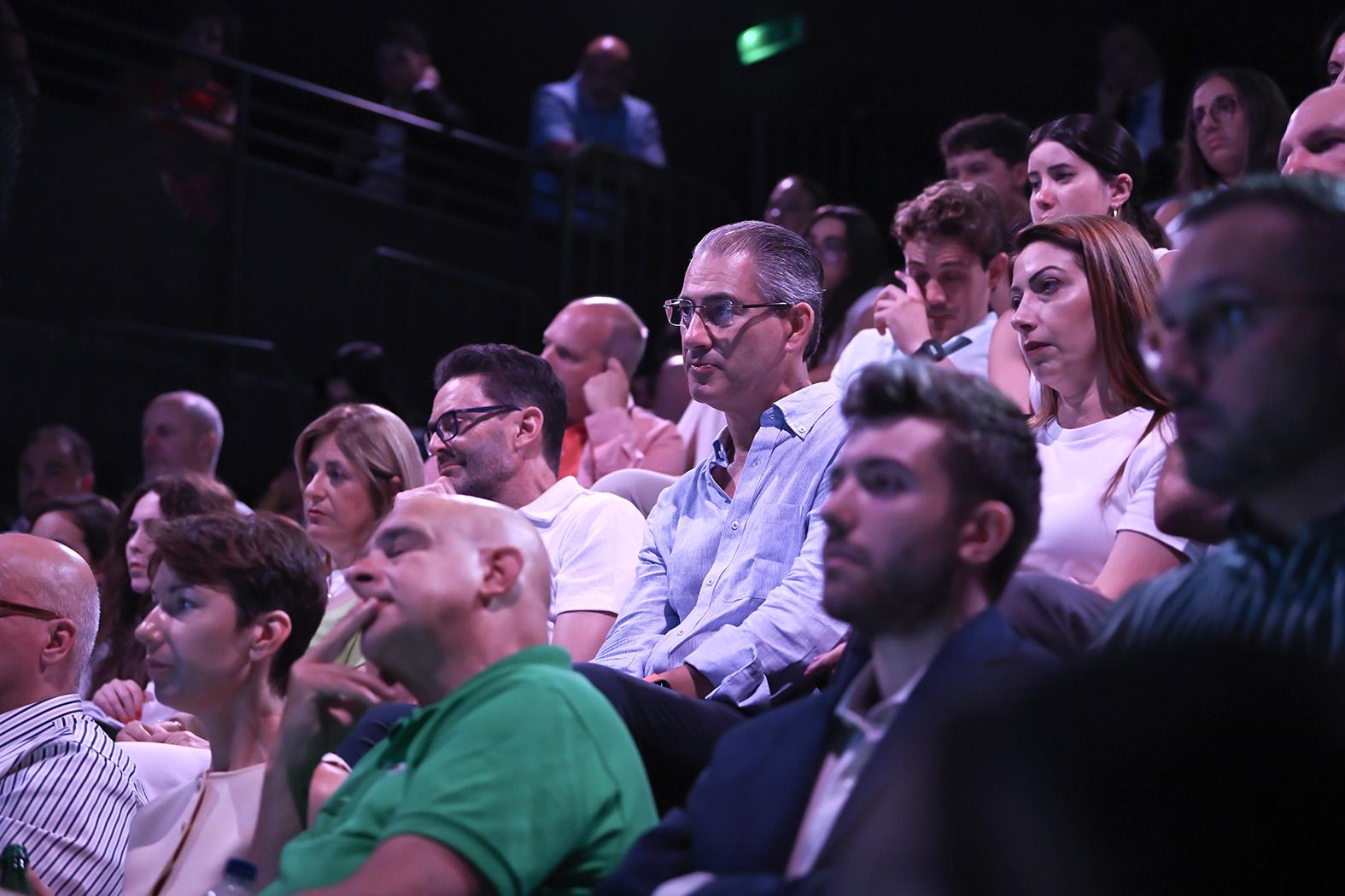 Times of Malta subscribers attended the talk at Theatre Next Door.