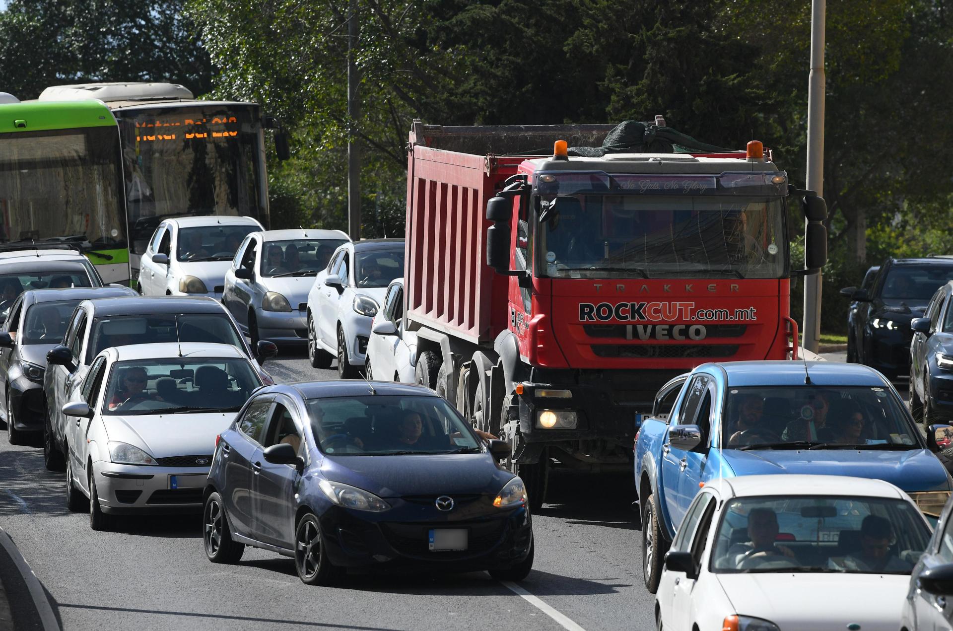 About 37 cars are added daily to our roads. File photo: Matthew Mirabelli
