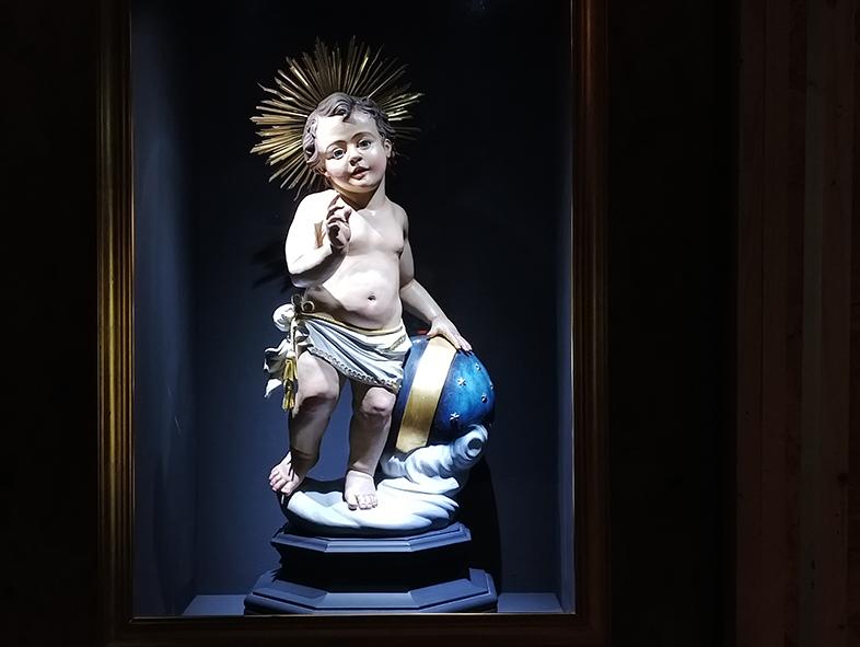 A statuette of Baby Jesus. Photo: Charles Spiteri
