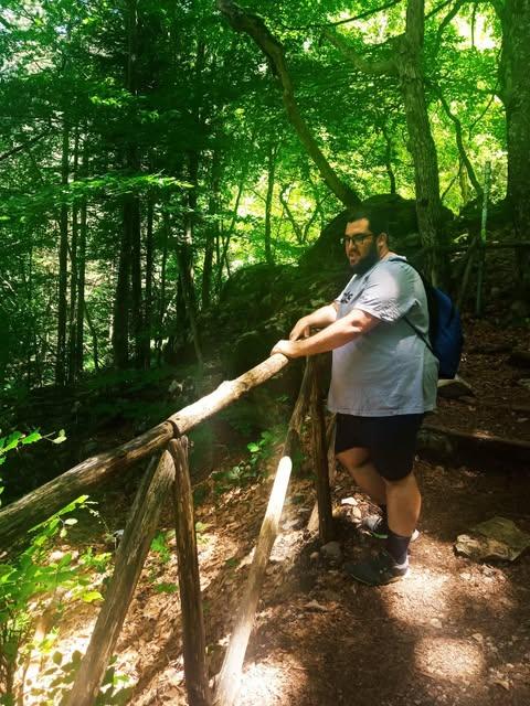 Sant now enjoys activities he was unable to take part in, such as hiking. Photo: Jason Sant.