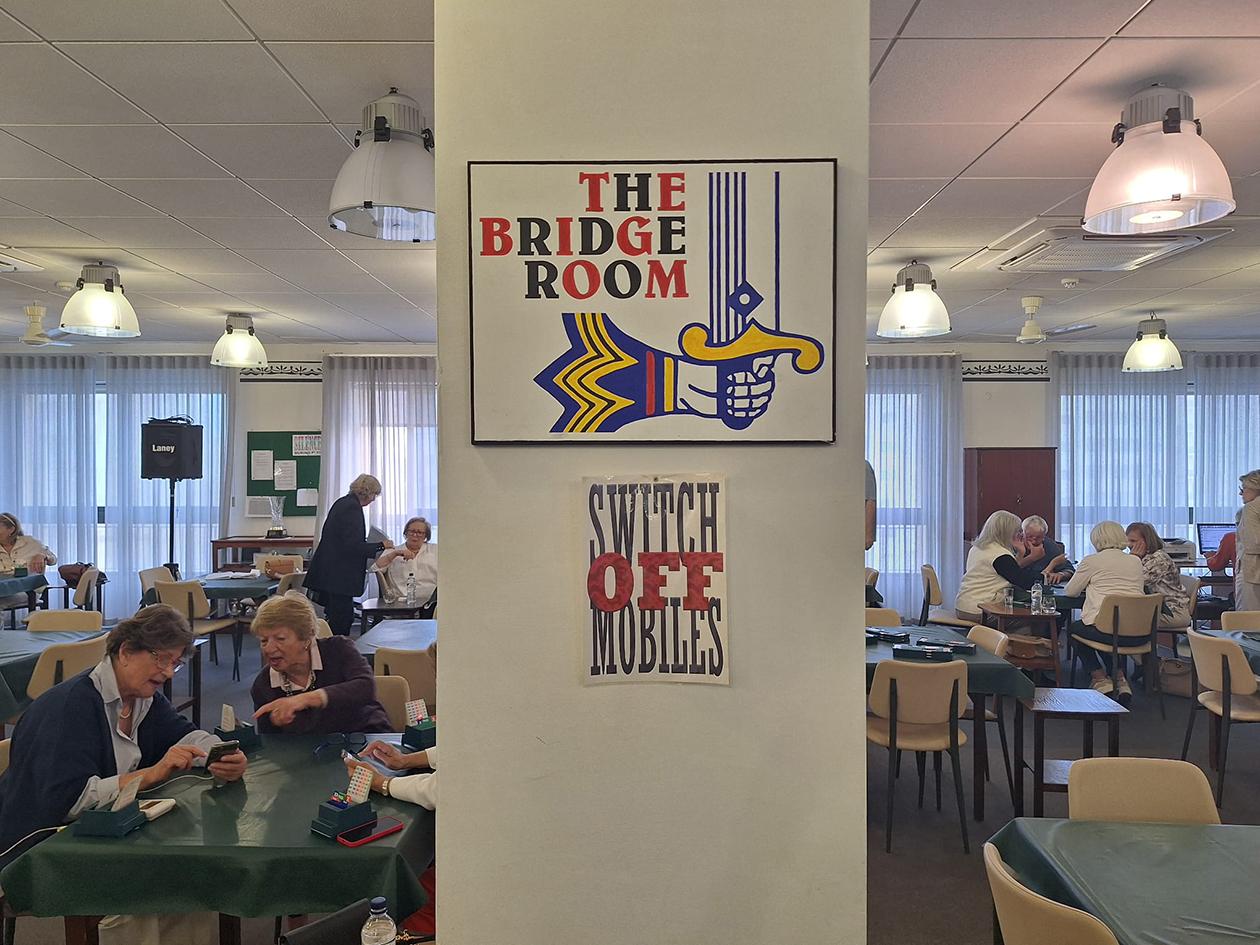 The bridge room on a Thursday. Photo: Emma Borg