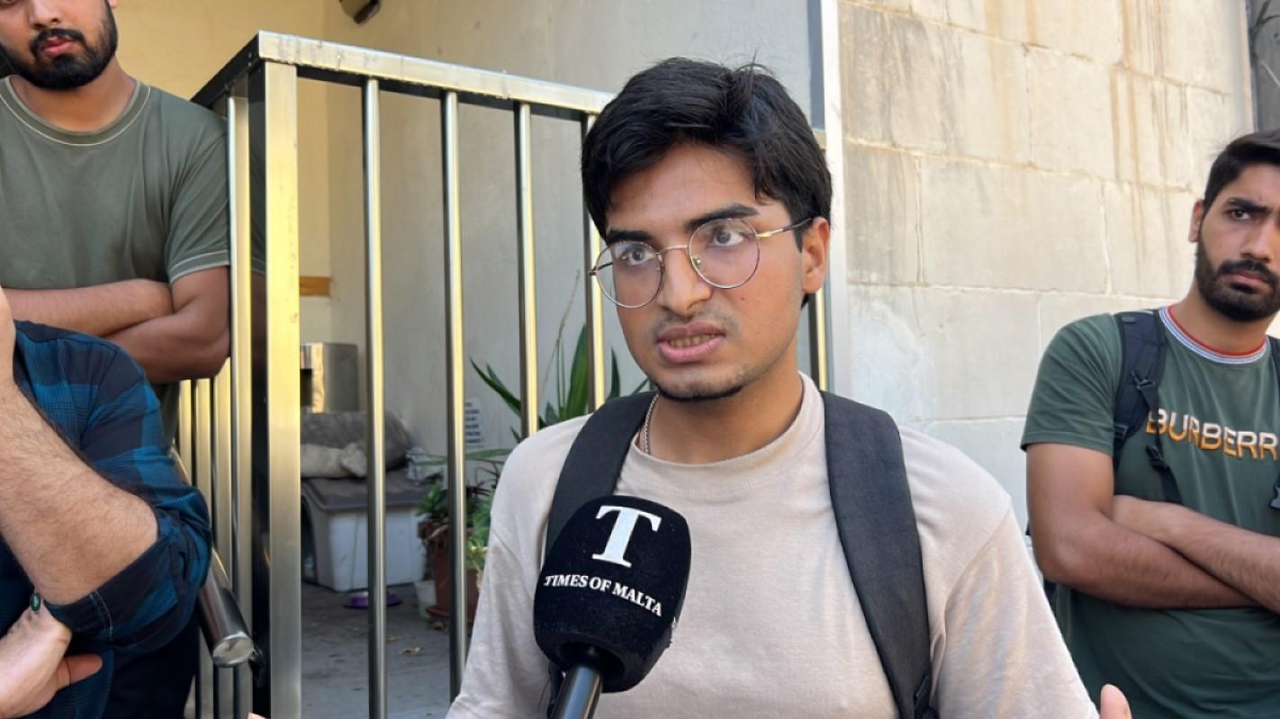 Pakistani medical student Anas Khan: &ldquo;My parents spent a lot of money on me. I just want to become a doctor.&rdquo; Photo: Chris Sant Fournier