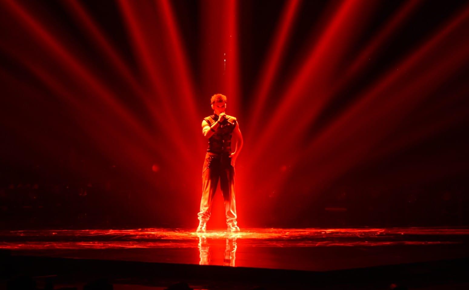 Nathan Psaila was the last to perform with the catchy 