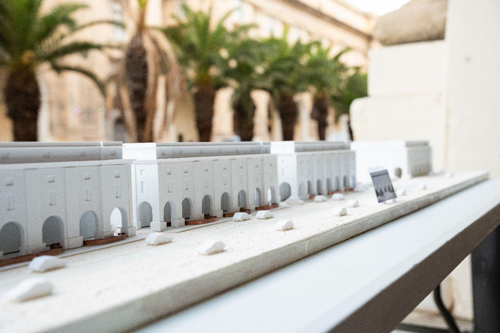 A model of the proposed project. Photo: Project Green