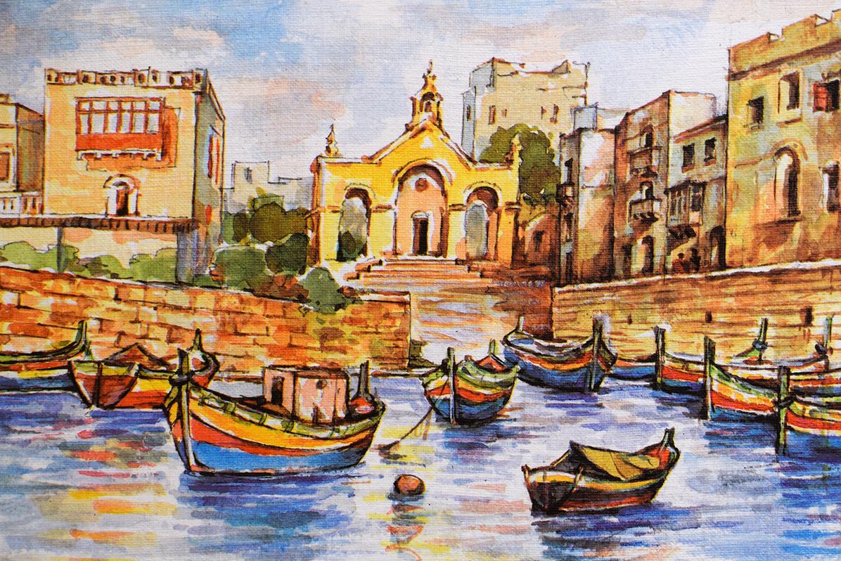 Tal-Menqa, St Paul&rsquo;s Bay, by &lsquo;Angelo&rsquo;.