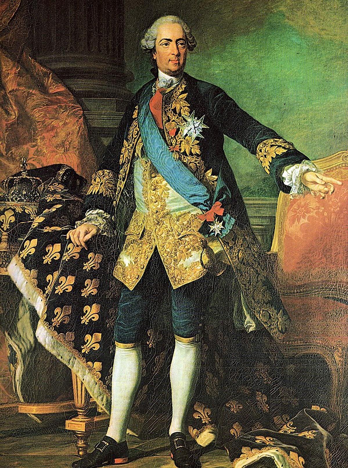 His Most Christian Majesty King Louis XV of France in 1763. Photo: Wikipedia.com