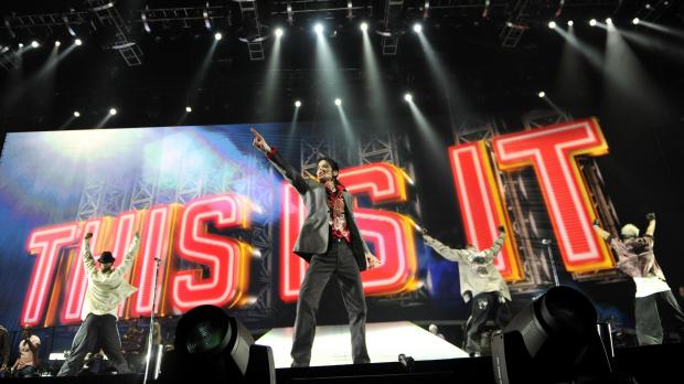 Michael Jackson rehearses at the Staples Centre in Los Angeles on June 23, 2009. Photo: AP/AEG/Getty Images