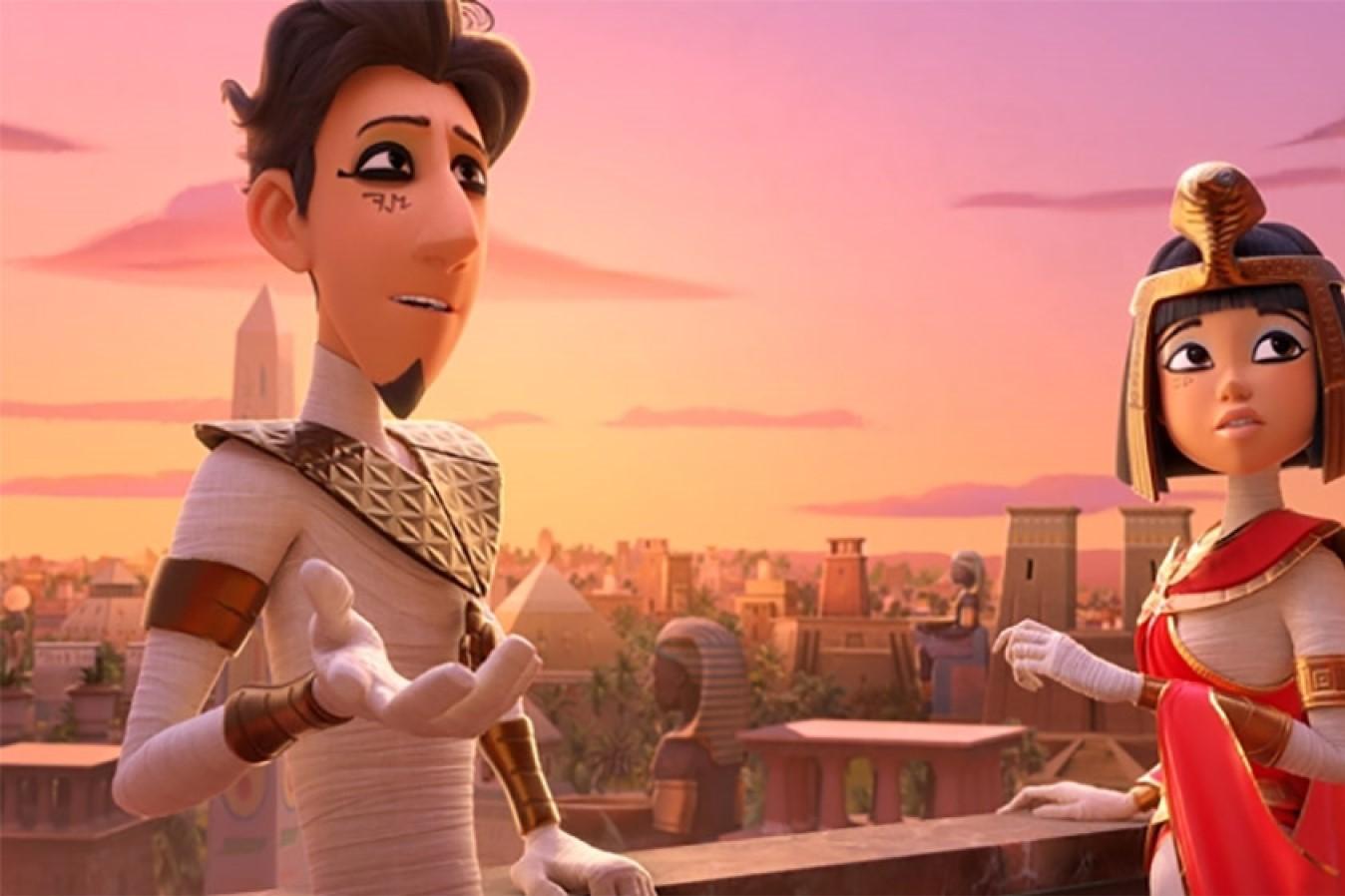 A still from the animated blockbuster <em>Mummies</em>, one of the films showing on Children Cinema Day. Photo: Warner Bros. Pictures