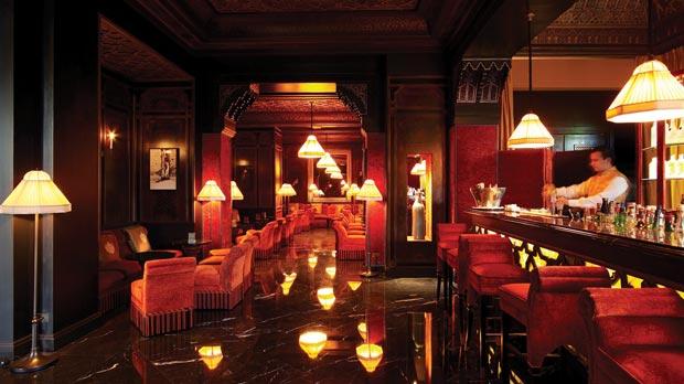 The Italian Bar at La Mamounia.