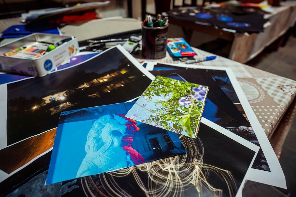 Some of the items in the pop-up exhibition.