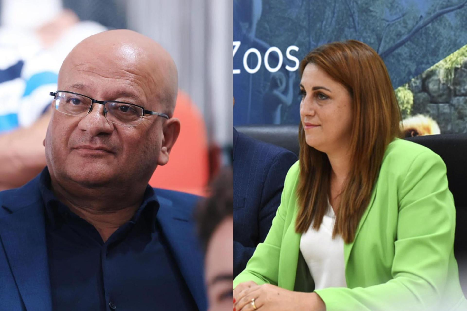 Deo Debattista and Alicia Bugeja Said