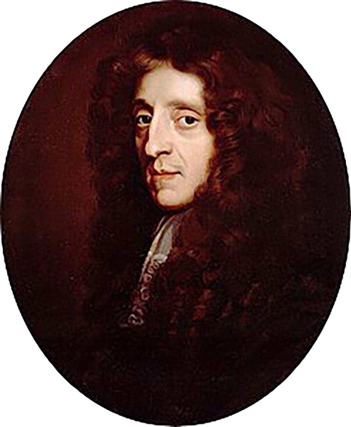 Portrait of philosopher John Locke (1632-1704), by John Greenhill (1644-76).