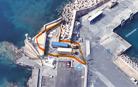 Location of the two rooms. Photo: divinginfo.mt
