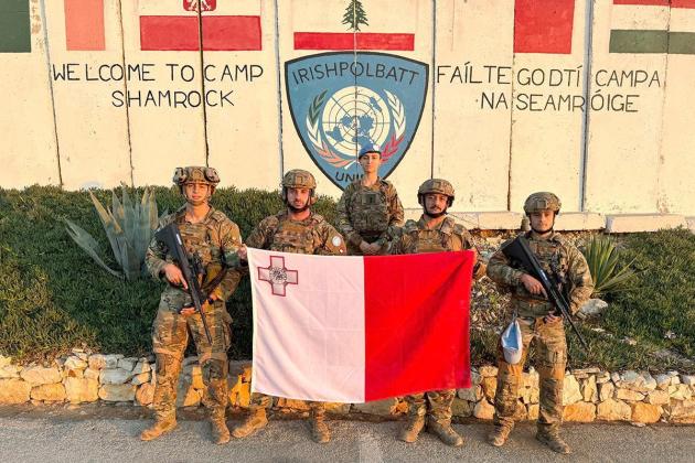 Maltese soldiers back from Lebanon peace-keeping mission