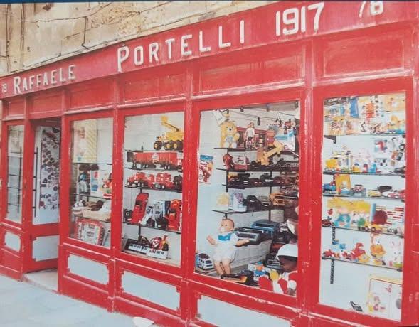 The Raffaele Portelli toy shop in Merchants Street, Valletta. Picture: Malta Memories Facebook page