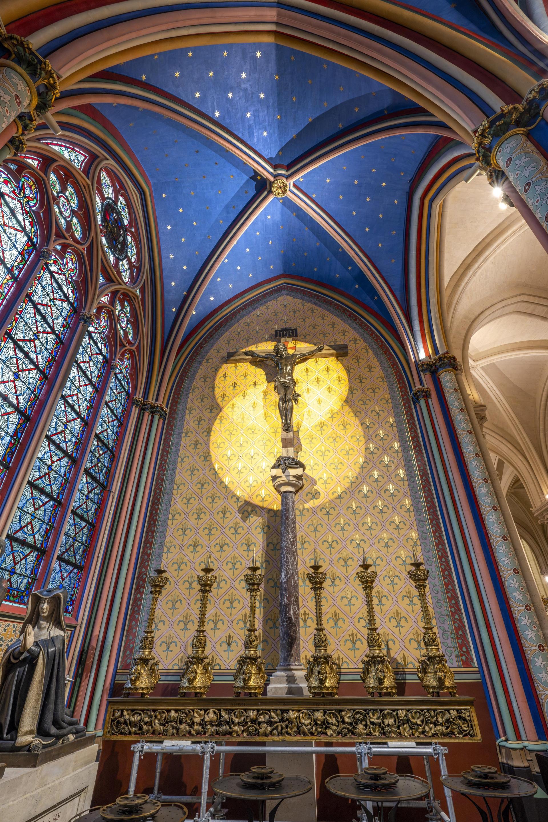 Restored chapel at the cathedral. Photo: Julio Piatti