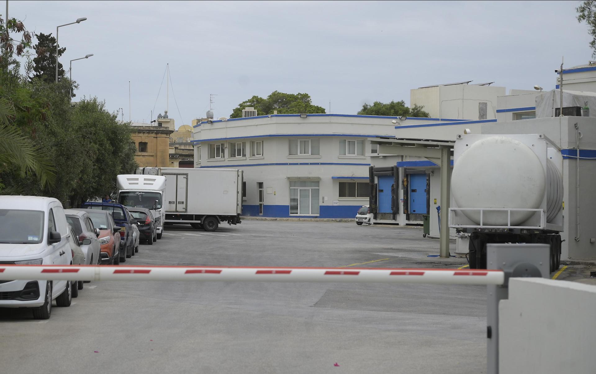 The site currently occupied by the milk factory in Ħamrun. Photo: Matthew Mirabelli