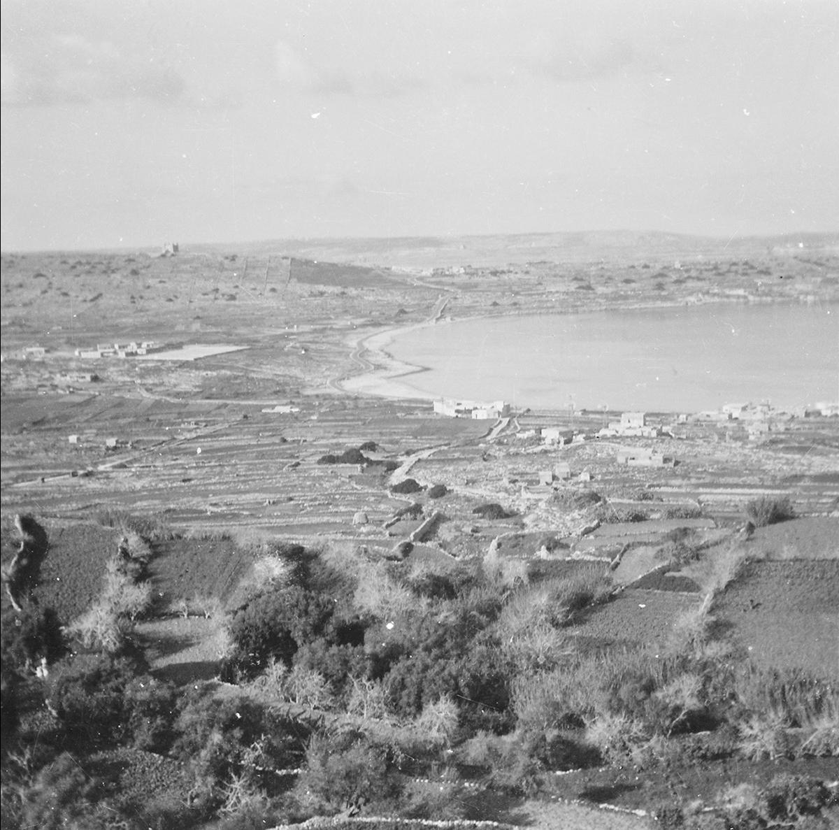 Mellieħa Bay in the 1950s. Photo: Family Sammut