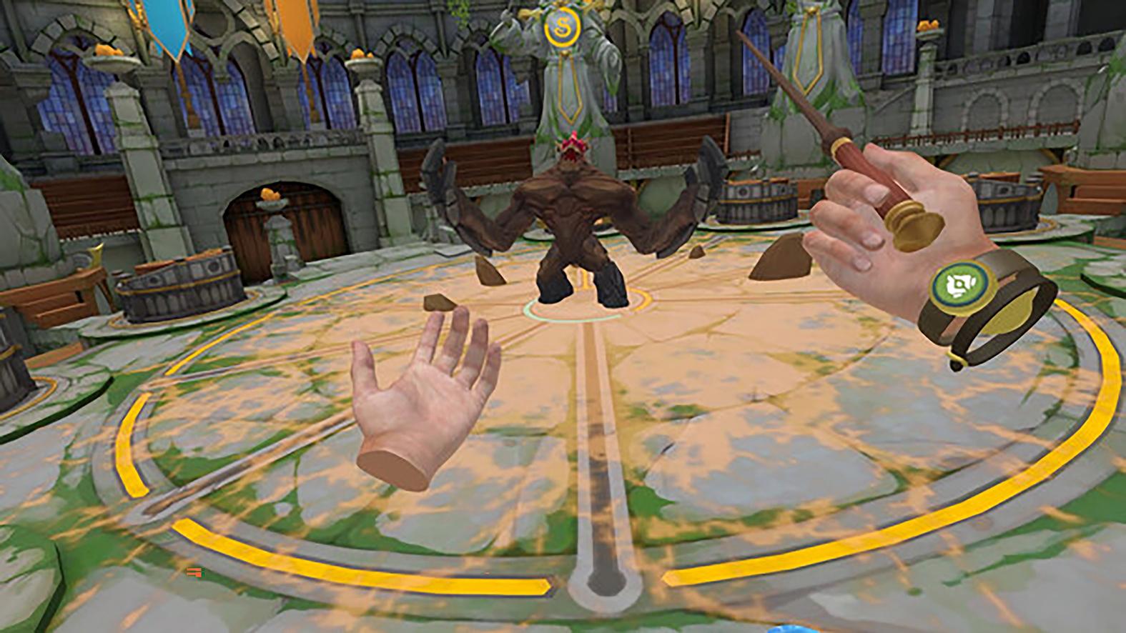 The game draws inspiration from the Harry Potter universe, a franchise Camilleri has loved since childhood.