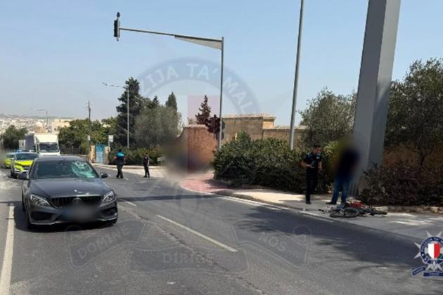 71-year-old cyclist grievously injured in Luqa accident
