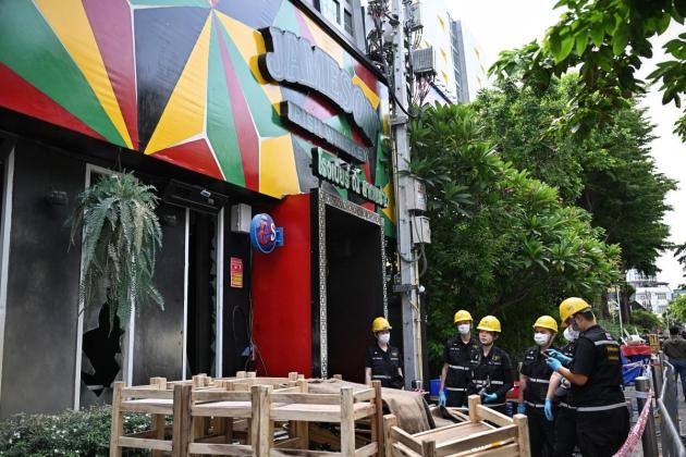 Fire in Bangkok bar kills at least 27