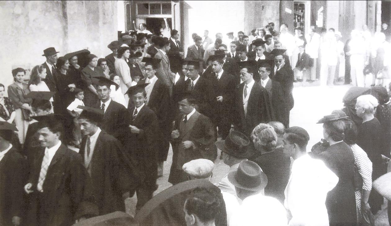 The opening of the 1948 academic year