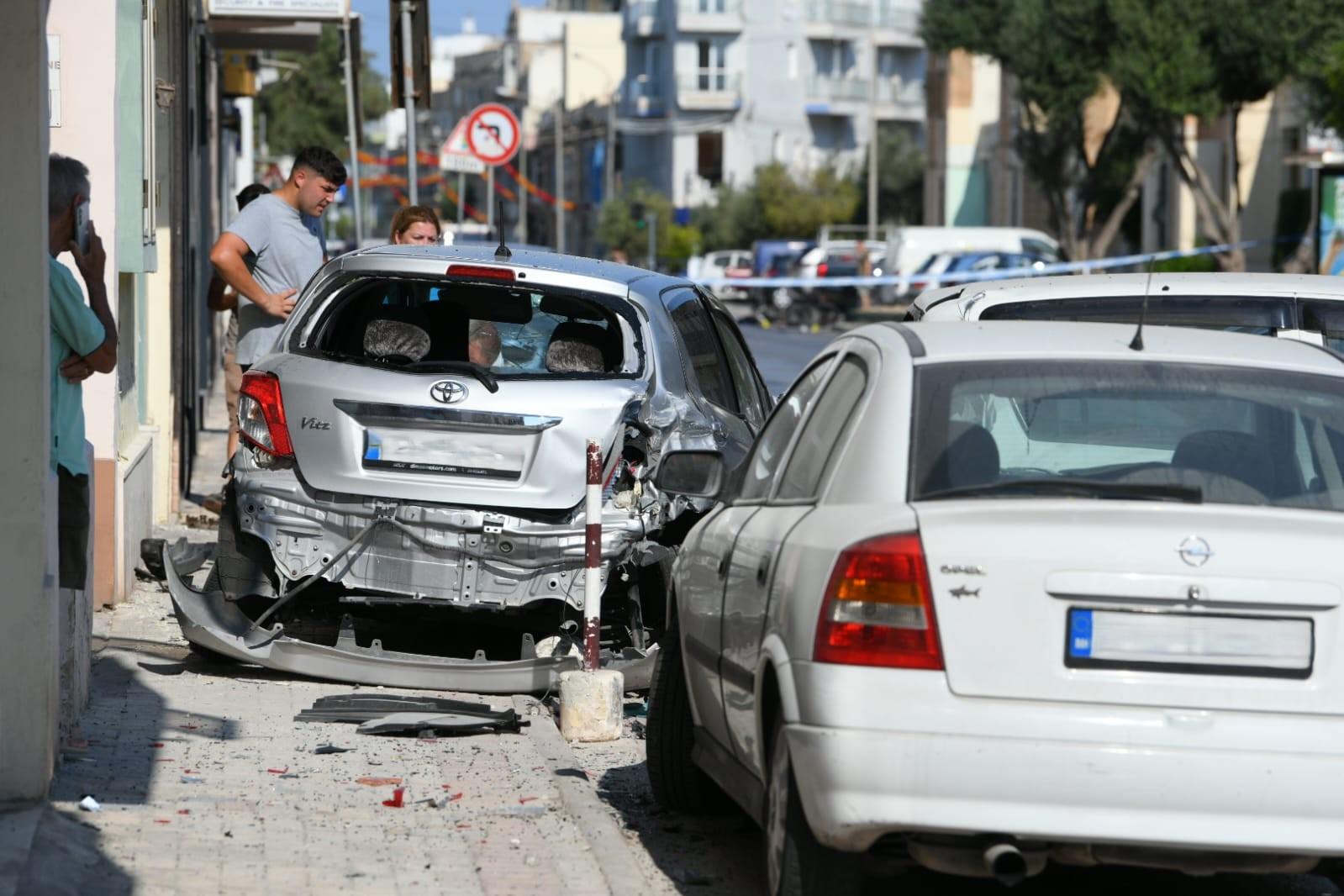 Other cars were damaged in the crash. Photo: Matthew Mirabelli