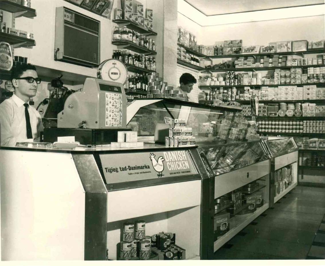 The store’s shelves were stocked with fine food from the onset.