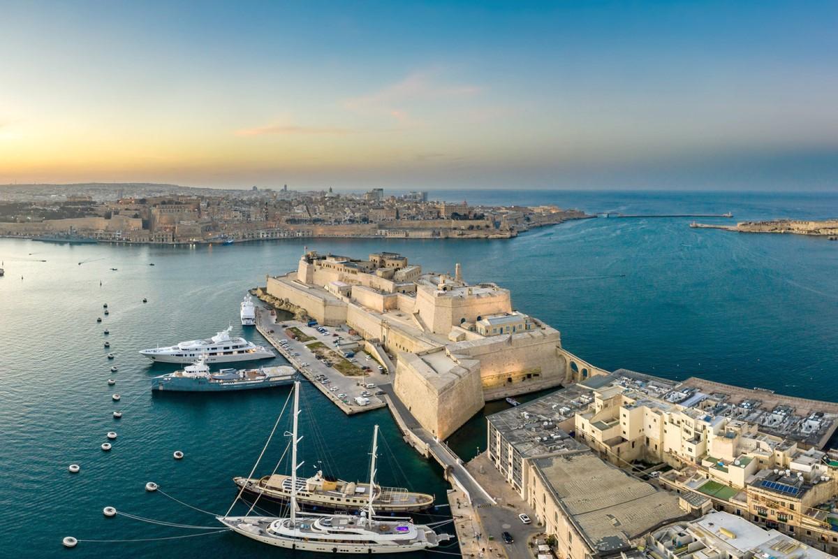 Fort St Angelo, Vittoriosa, today. Photo: FritzPhotography, Creative Commons