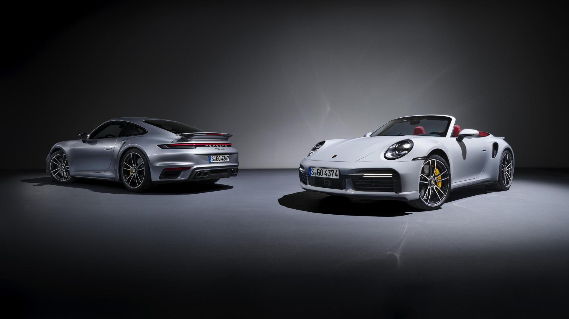 The new 911 Turbo S has a 641bhp flat-six engine. (Porsche)