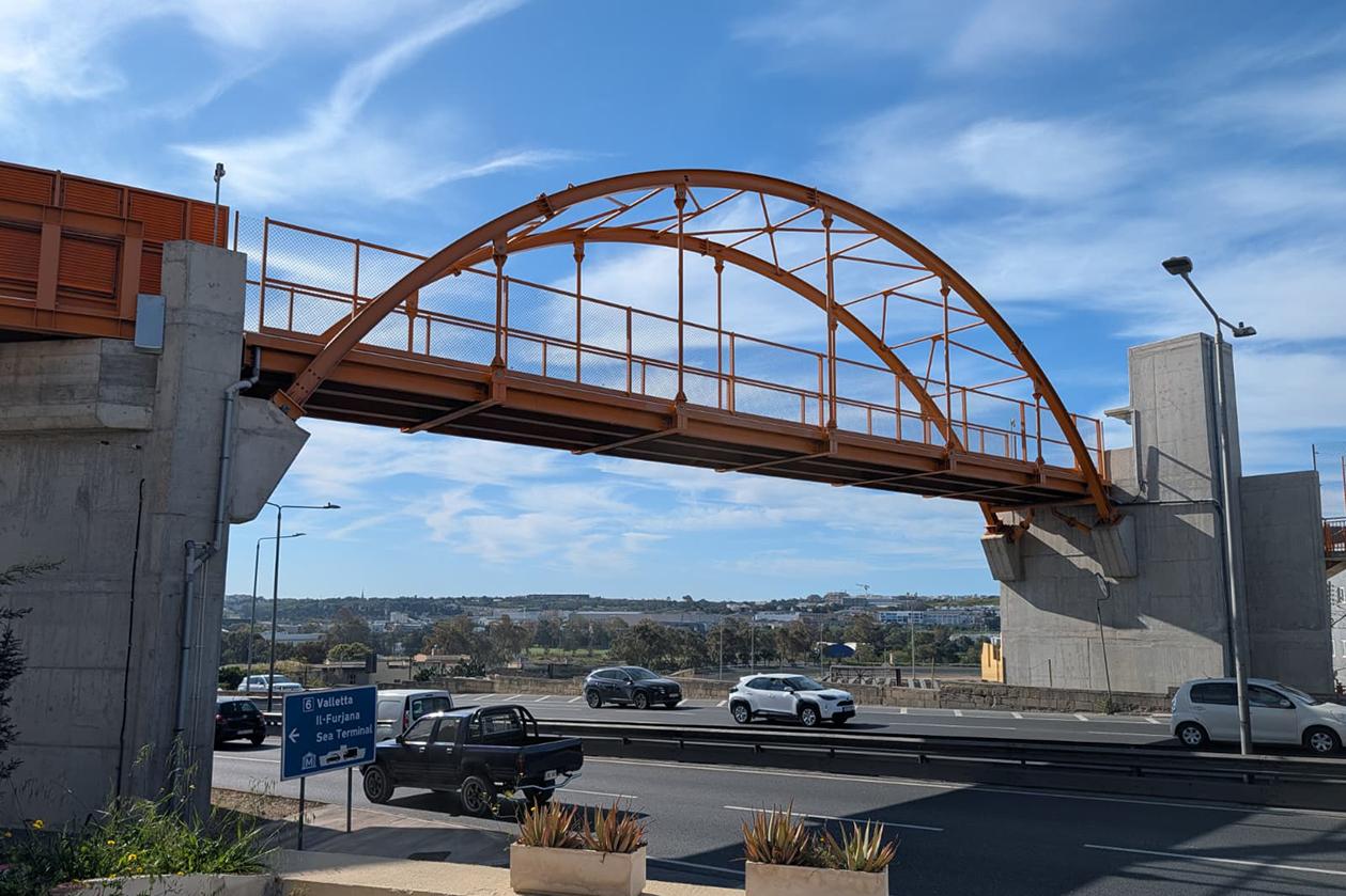 The Marsa-Ħamrun bridge