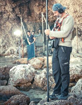 Getting ready for another scene on Bews il-Baħar.