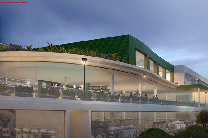 How the four-floor mall in Burmarrad will look.