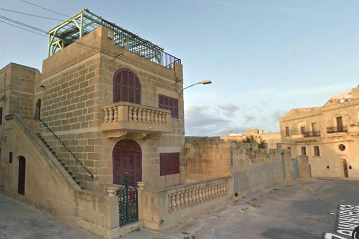 The house in Gozo the Italian media say Tot&ograve; Riina used as a hideout. Photo: Google Maps