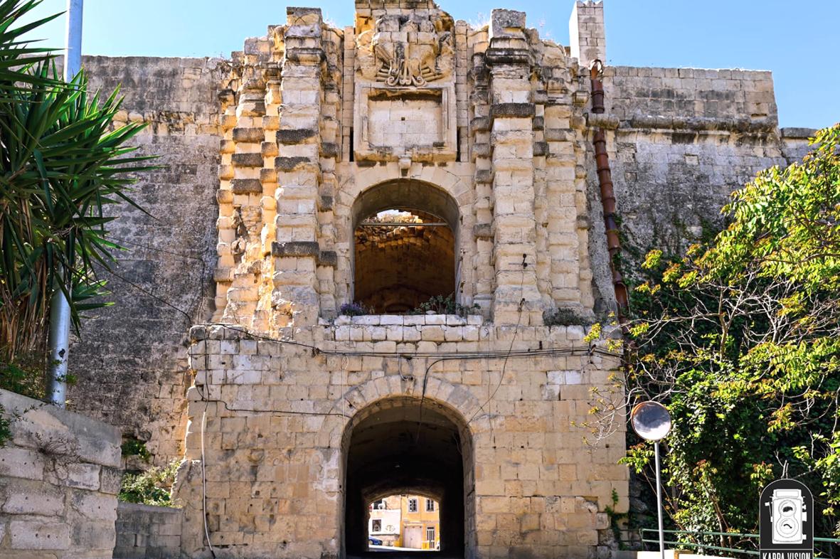 The entrance to Fort San Salvatore in Kalkara. Photo: Facebook/Kappa Vision
