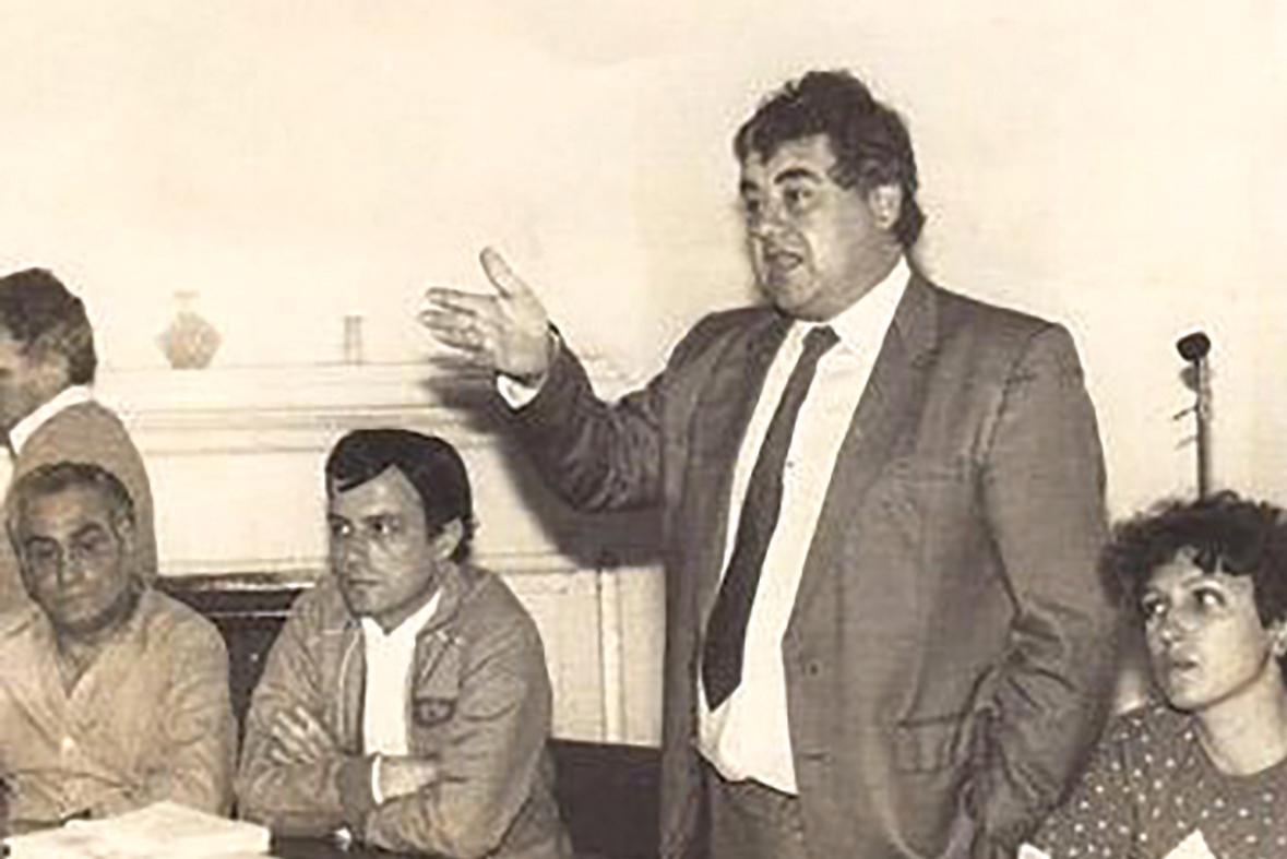 Former minister Lorry Sant. File photo: Times of Malta.