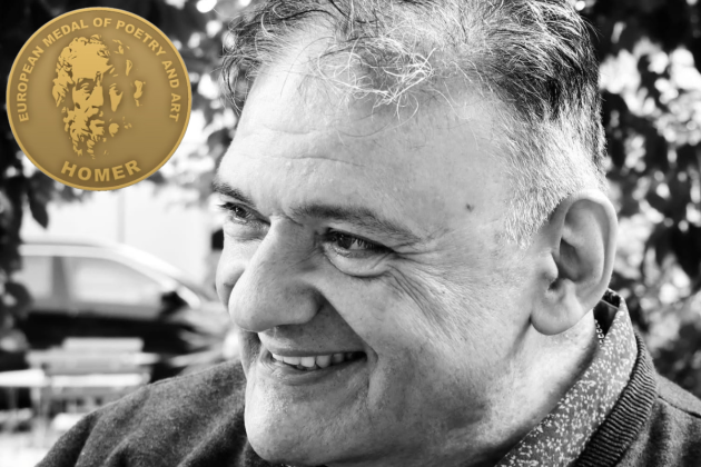 Immanuel Mifsud receives Homer European Medal of Poetry and Art