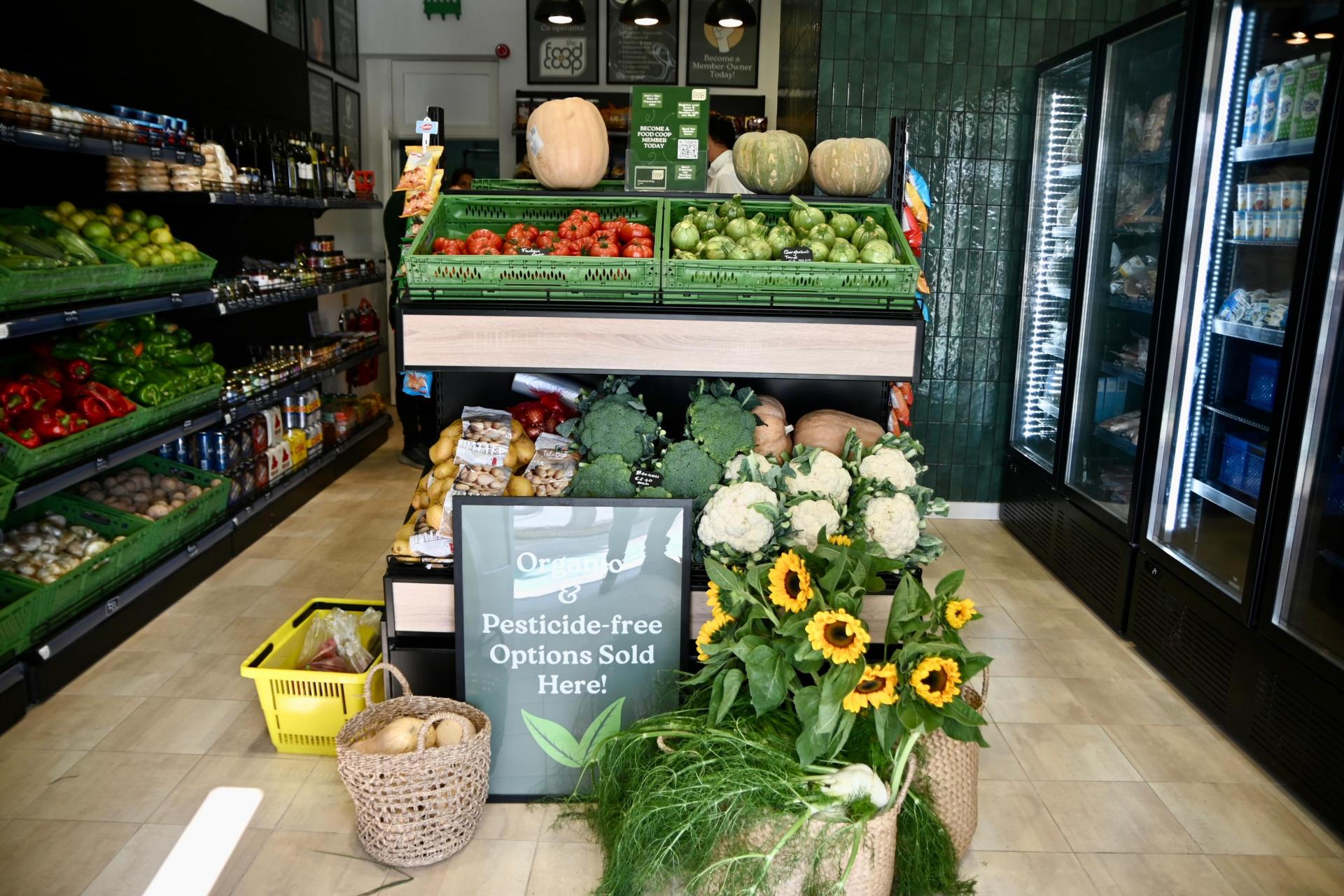 Products sold at the Food Coop
