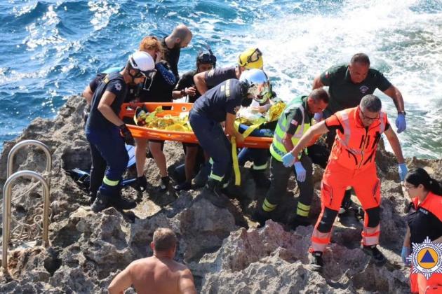 Diver rescued off Gozo