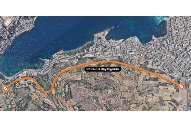 St Paul’s Bay Bypass to close for cycling championships