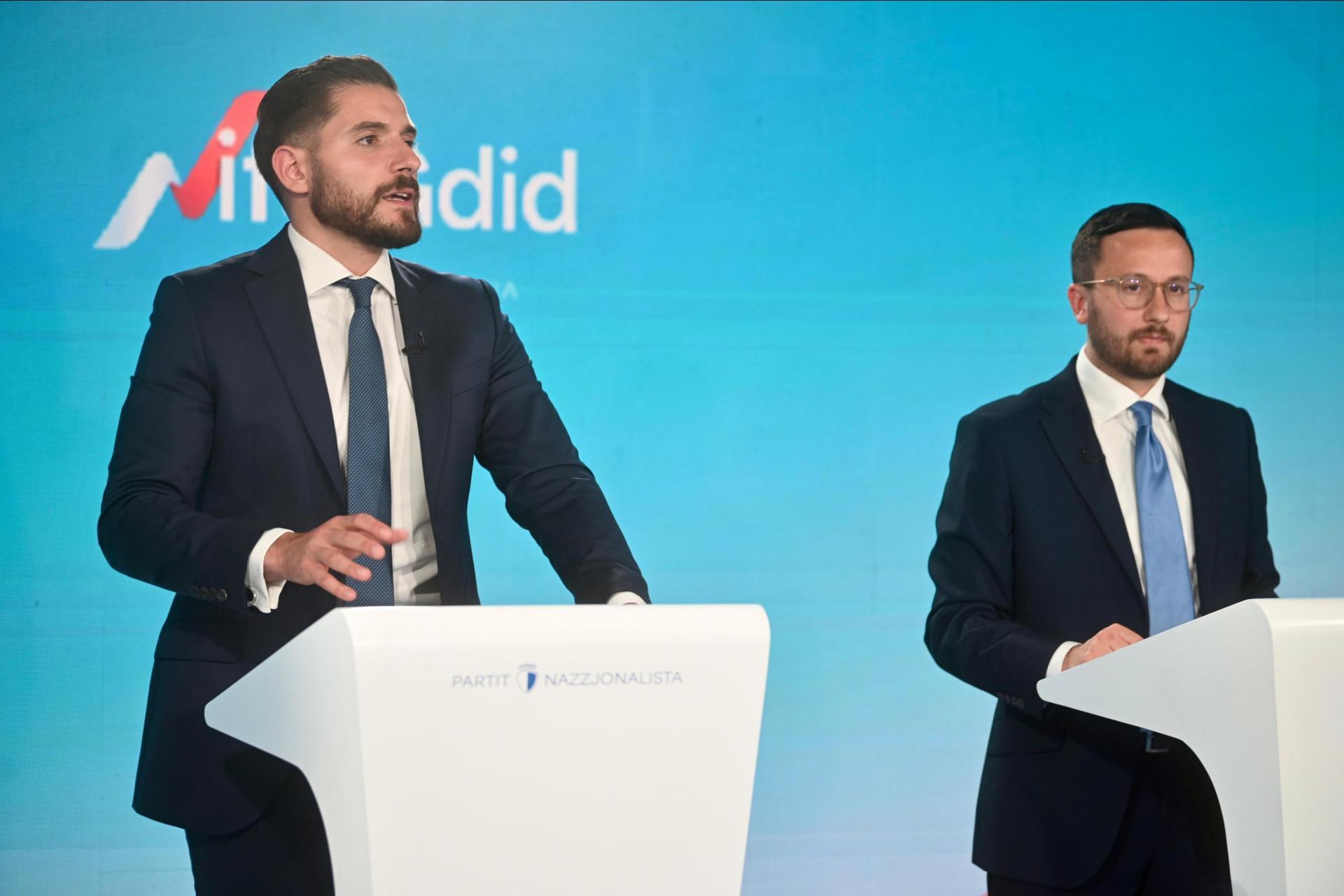 Alex Borg says party would invest in talent, infrastructure and security services Photo: Jonathan Borg