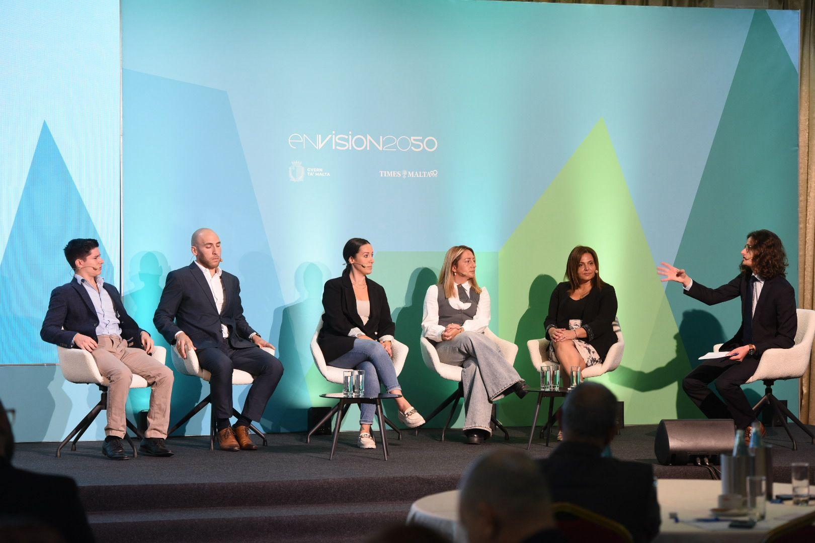 Panelists discussed the various aspects of social media. Photo: Chris Sant Fournier
