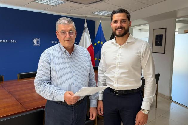 Alex Borg submits declaration of interest to retain PN leader post