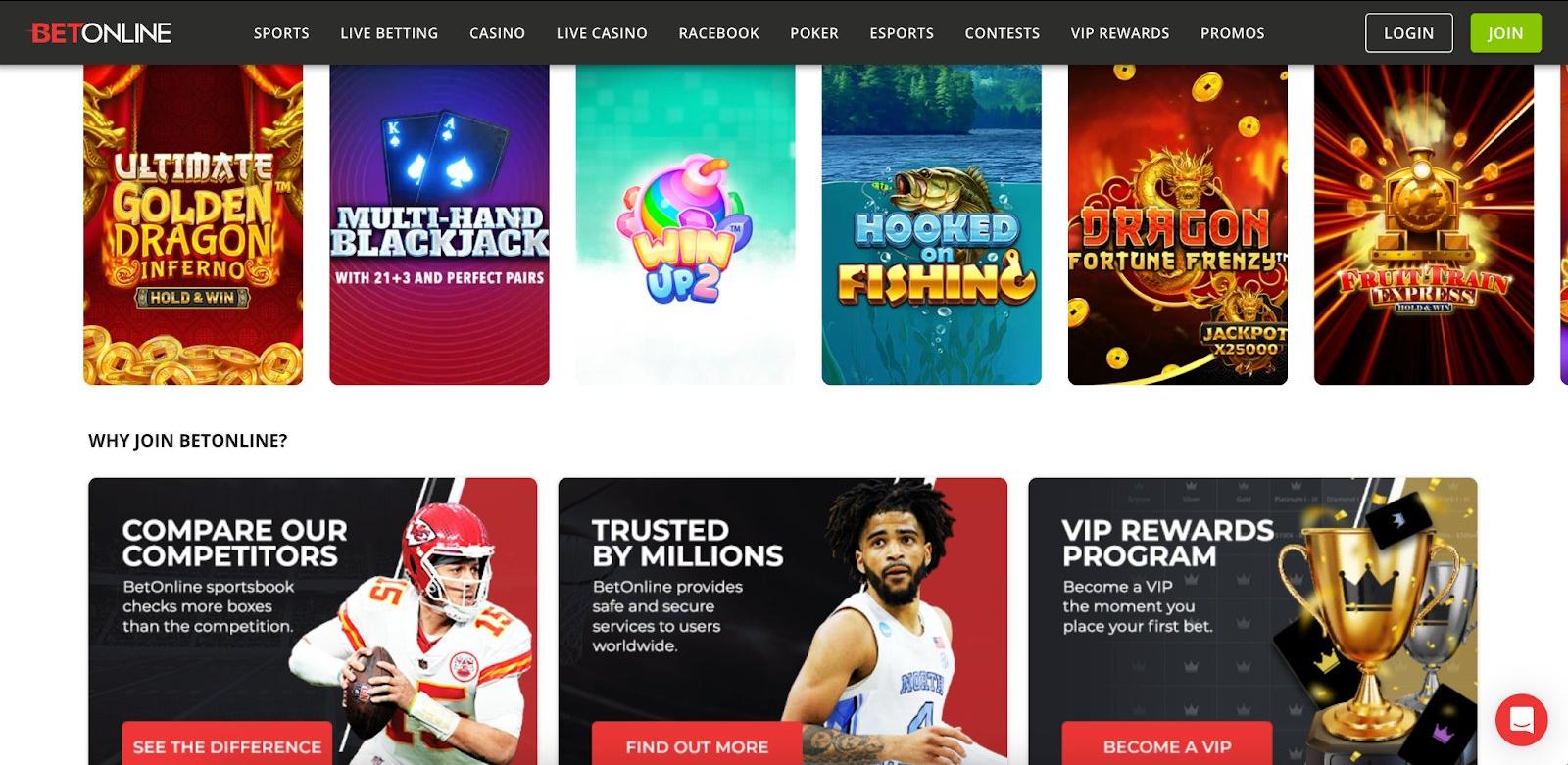 BetOnline Casino USA