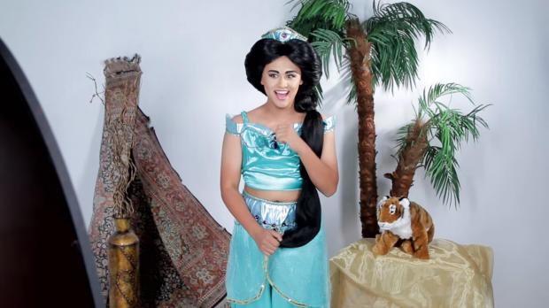 men dressed as disney princess TikTok of male Disney staffer dressed as a 'Fairy Godmother's Apprentice' goes viral